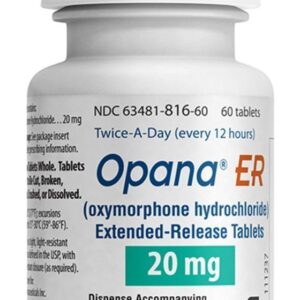 Buy Oxymorphone Opana Online 20mg